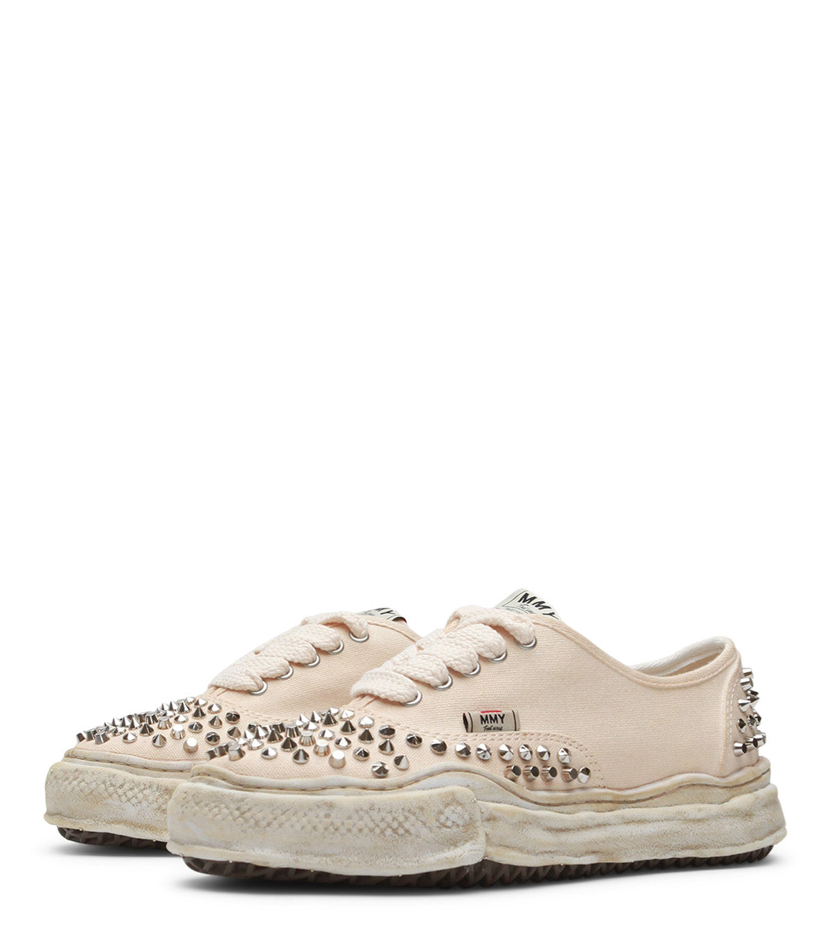 Mihara Yasuhiro Baker Studded Low White