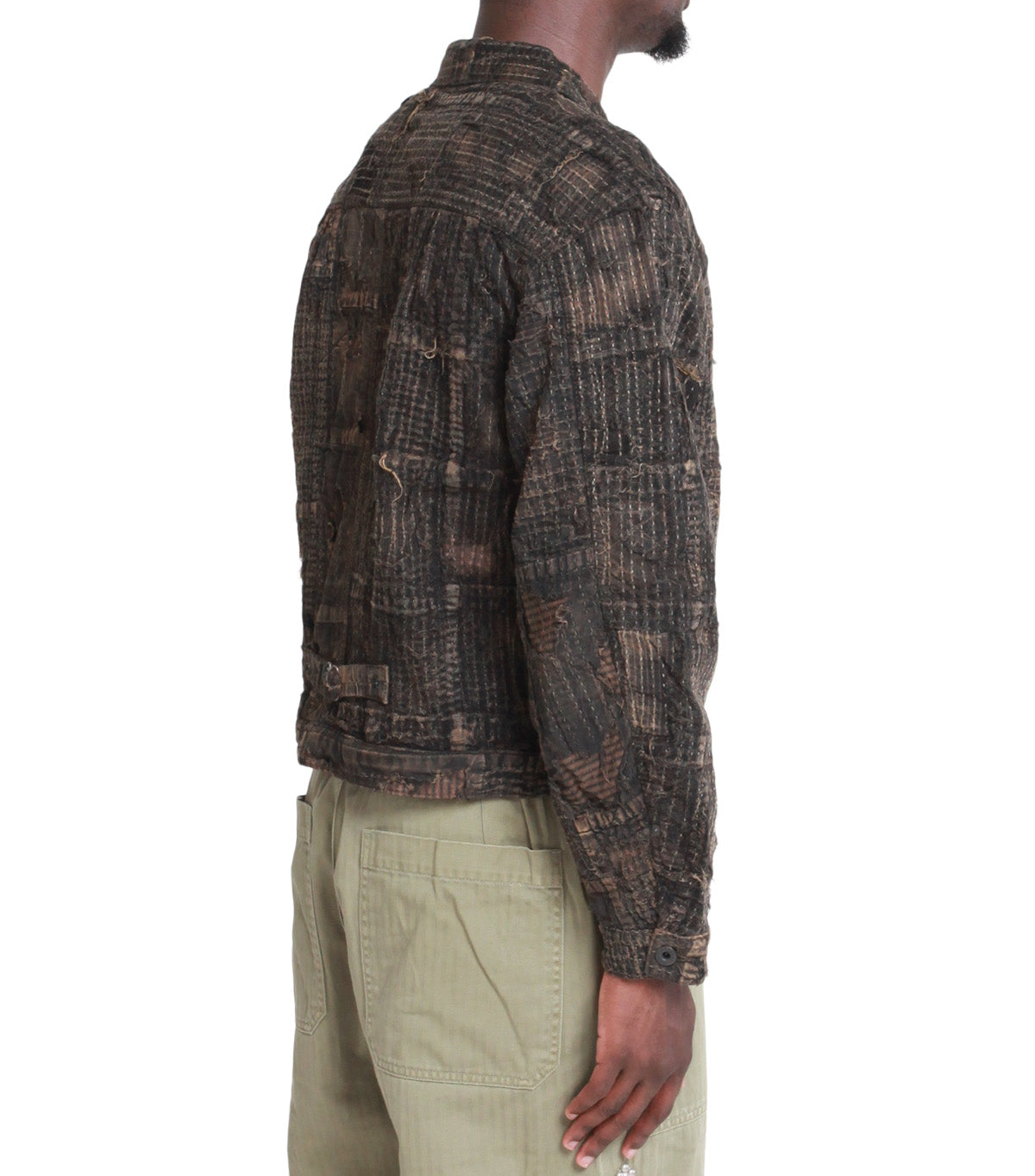 Kapital Black-Tea-Core Boro Spring 1st Jacket Black