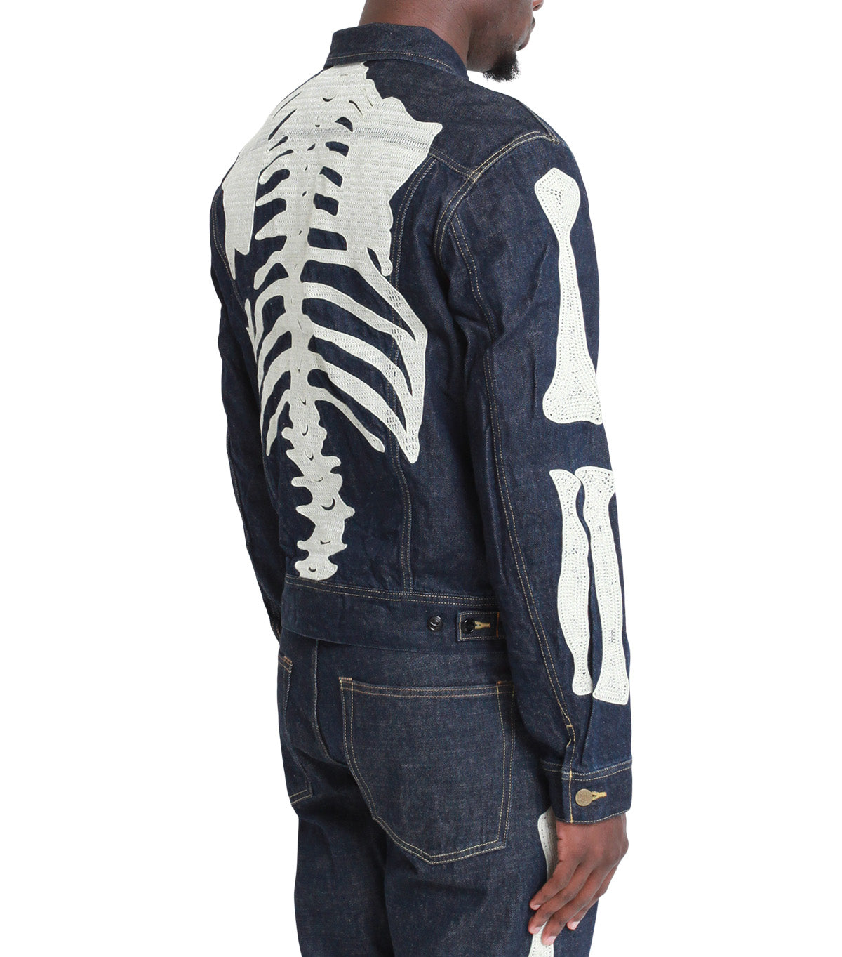 Kapital 11.5oz Denim Mexican Tuxedo Westerner Jacket Indigo