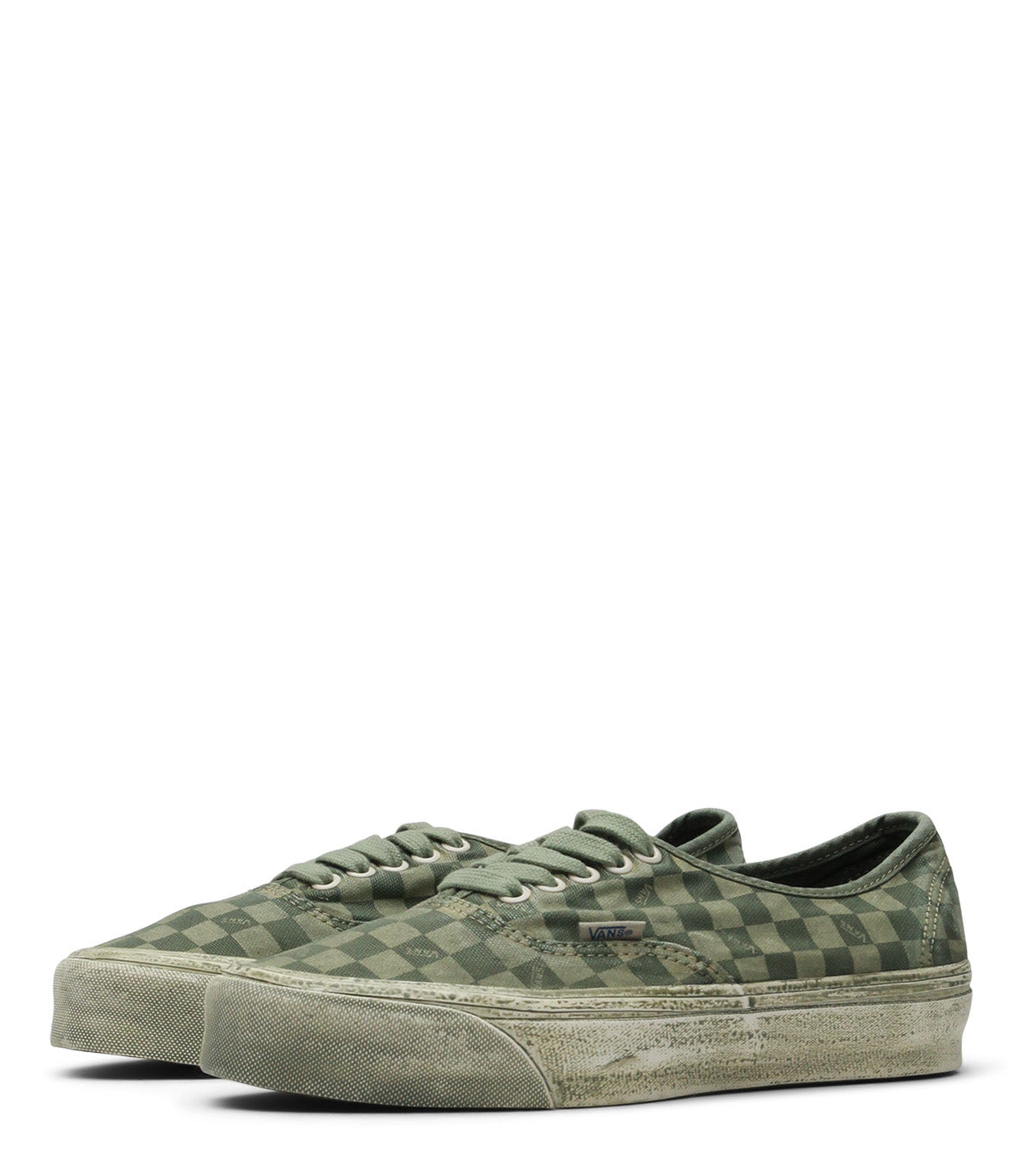 Vans Authentic Dye Checkerboard Reissue 44 Lime