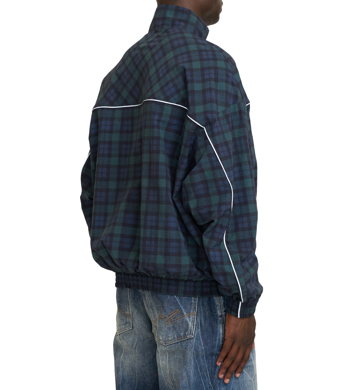 Martine Rose Oversized Track Jacket Black