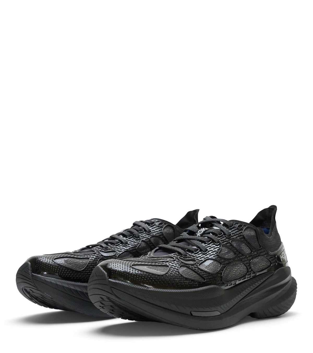 Hoka Mach X Caged Black Midnight Blue
