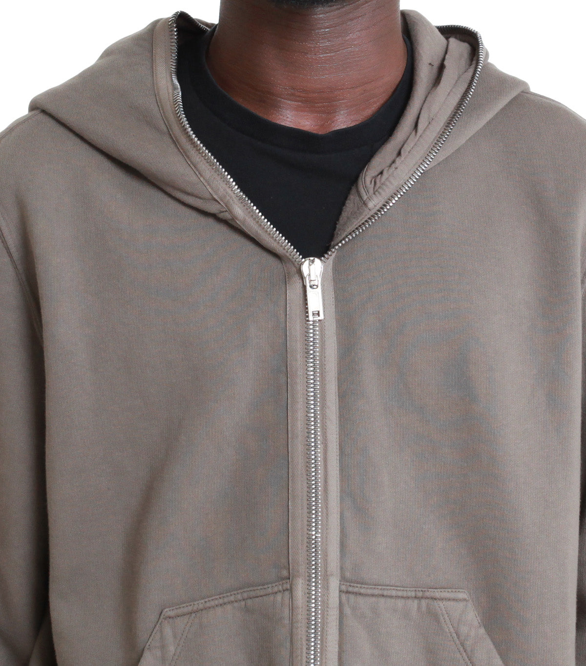 Rick Owens DRKSHDW Jumbo Gimp Hoodie Tan