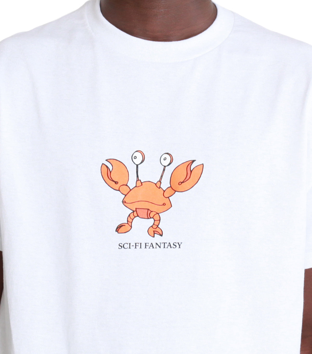 Sci-Fi Fantasy Crab Tee T-Shirt White