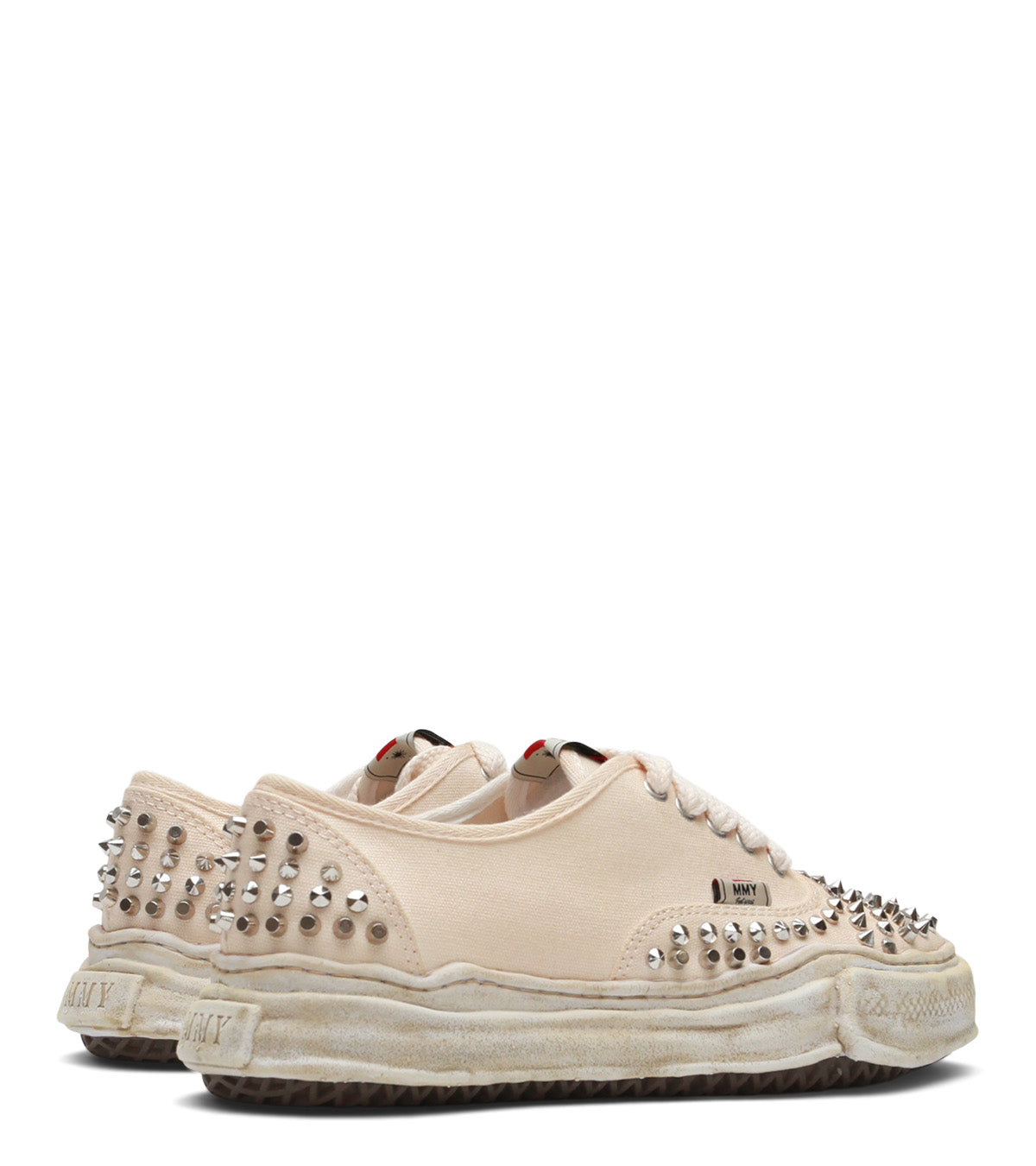 Mihara Yasuhiro Baker Studded Low White