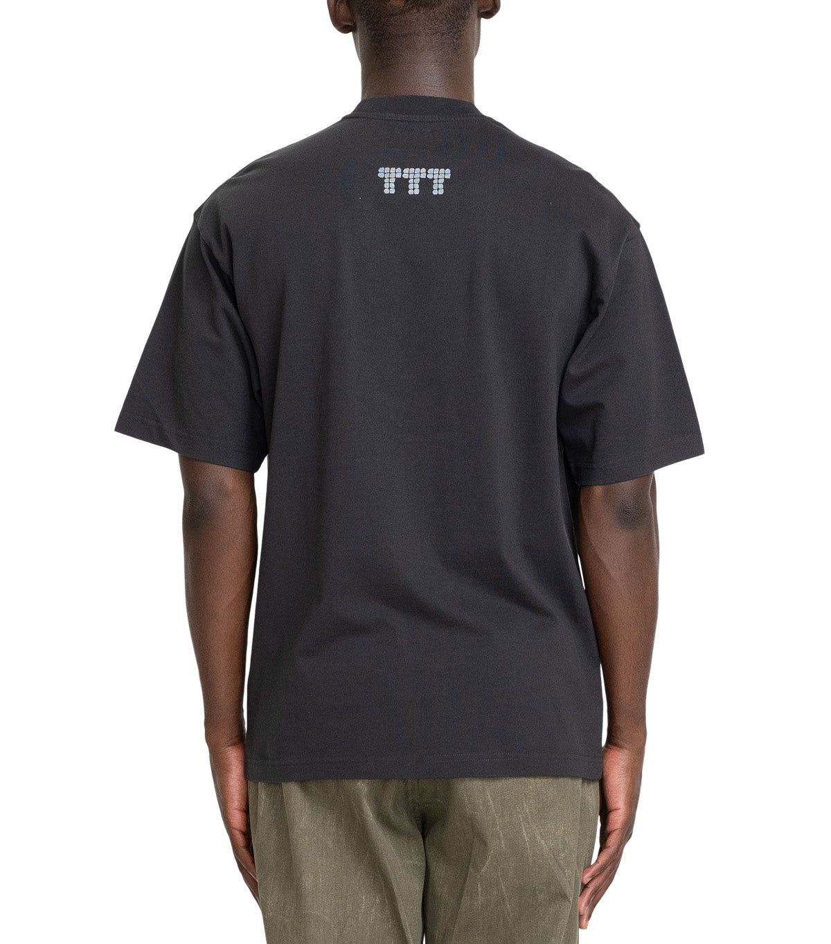The Trilogy Tapes Filet Lace T-Shirt Black