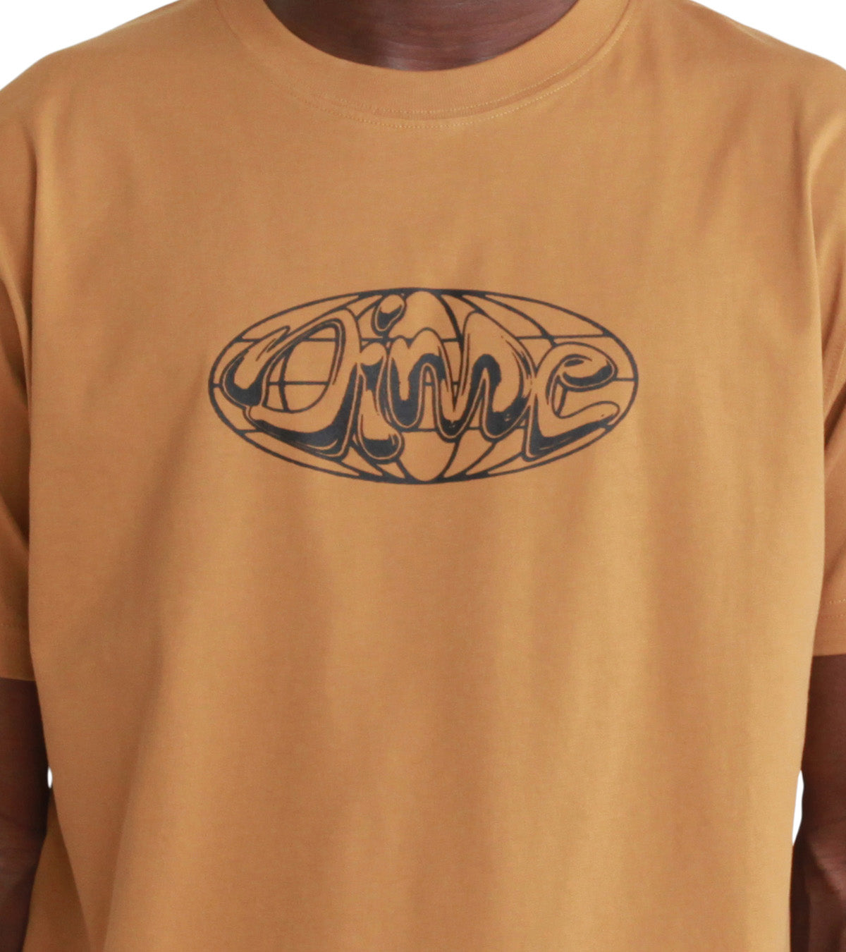 Dime Globe T-Shirt Coffee