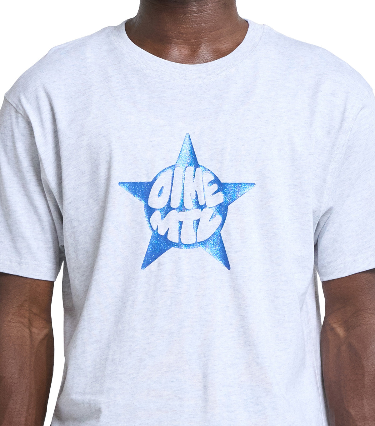 Dime Star T-Shirt Ash