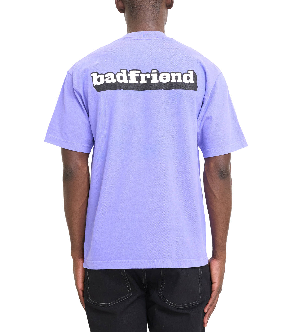 Badfriend Bar Logo T-Shirt Neon Blue