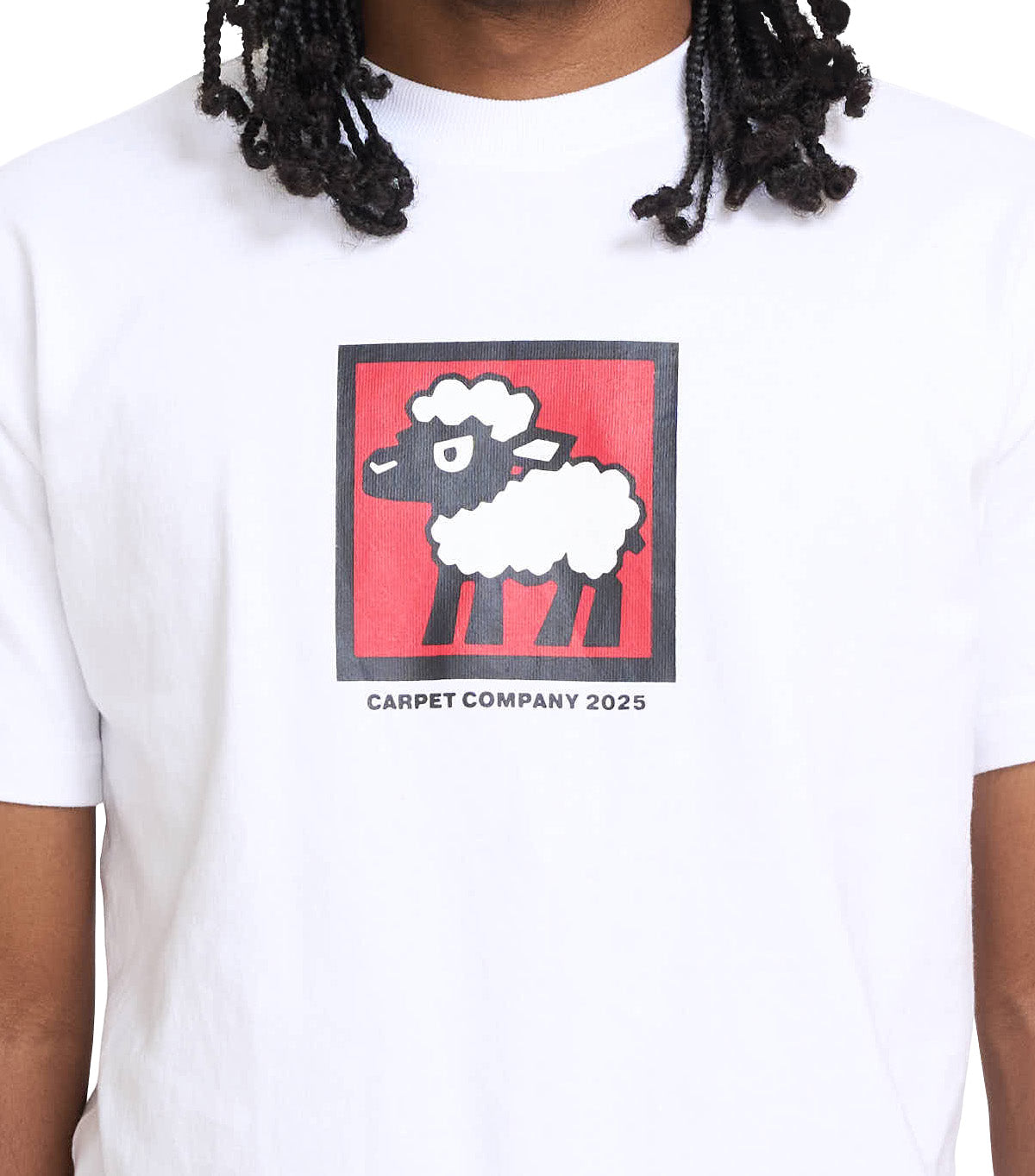 Carpet Company Sheep T-Shirt White