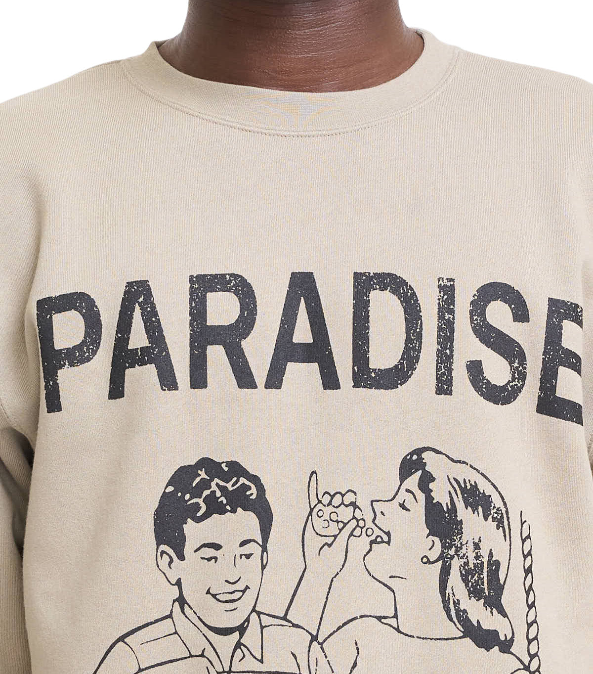 Paradise Good Times Sweatshirt Cement