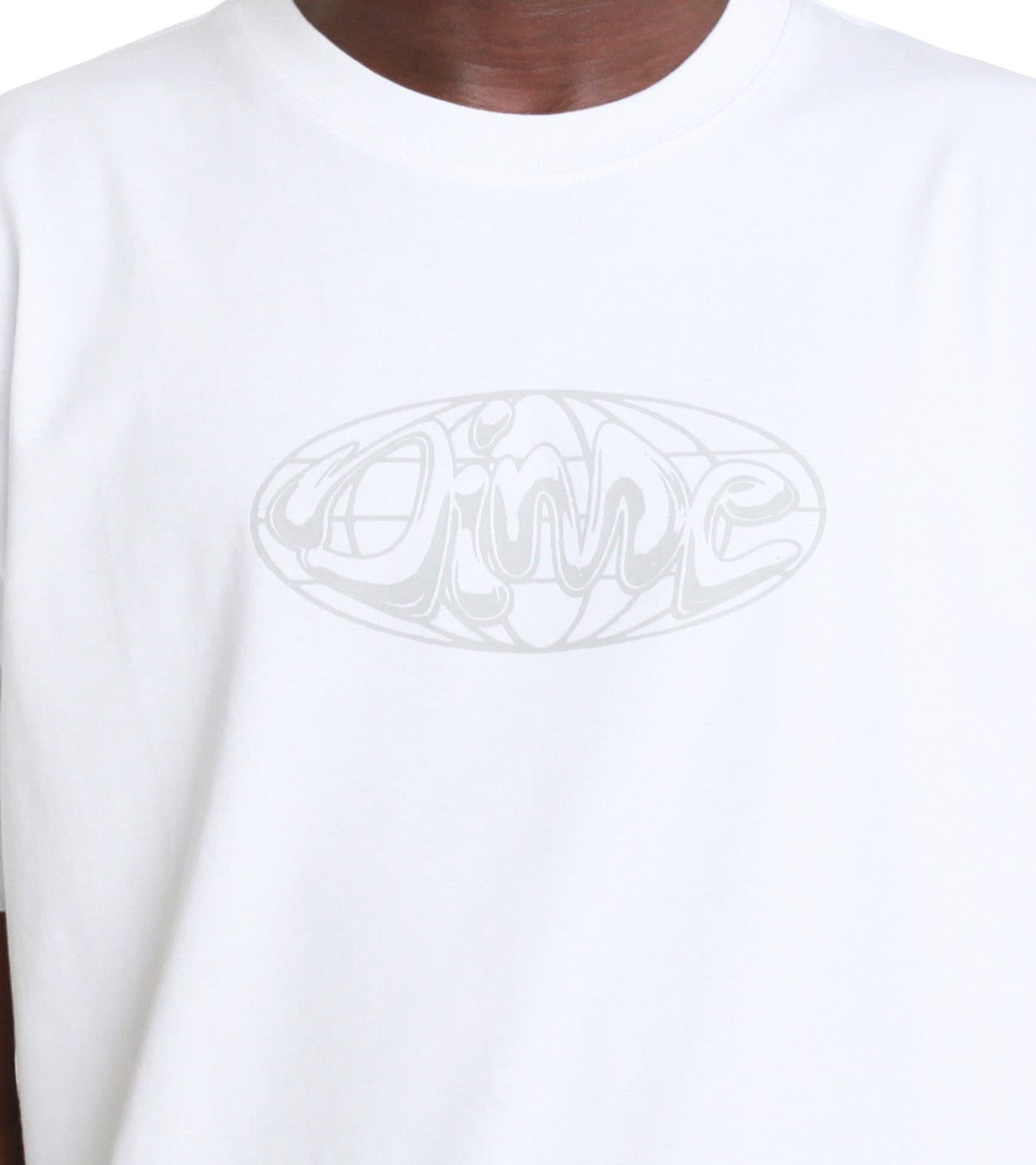 Dime Globe T-Shirt White