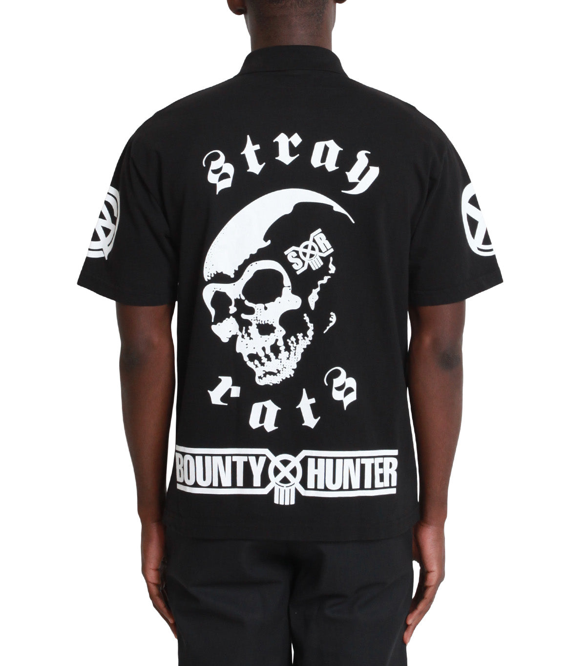 Stray Rats x Bounty Hunter SR Polo Black