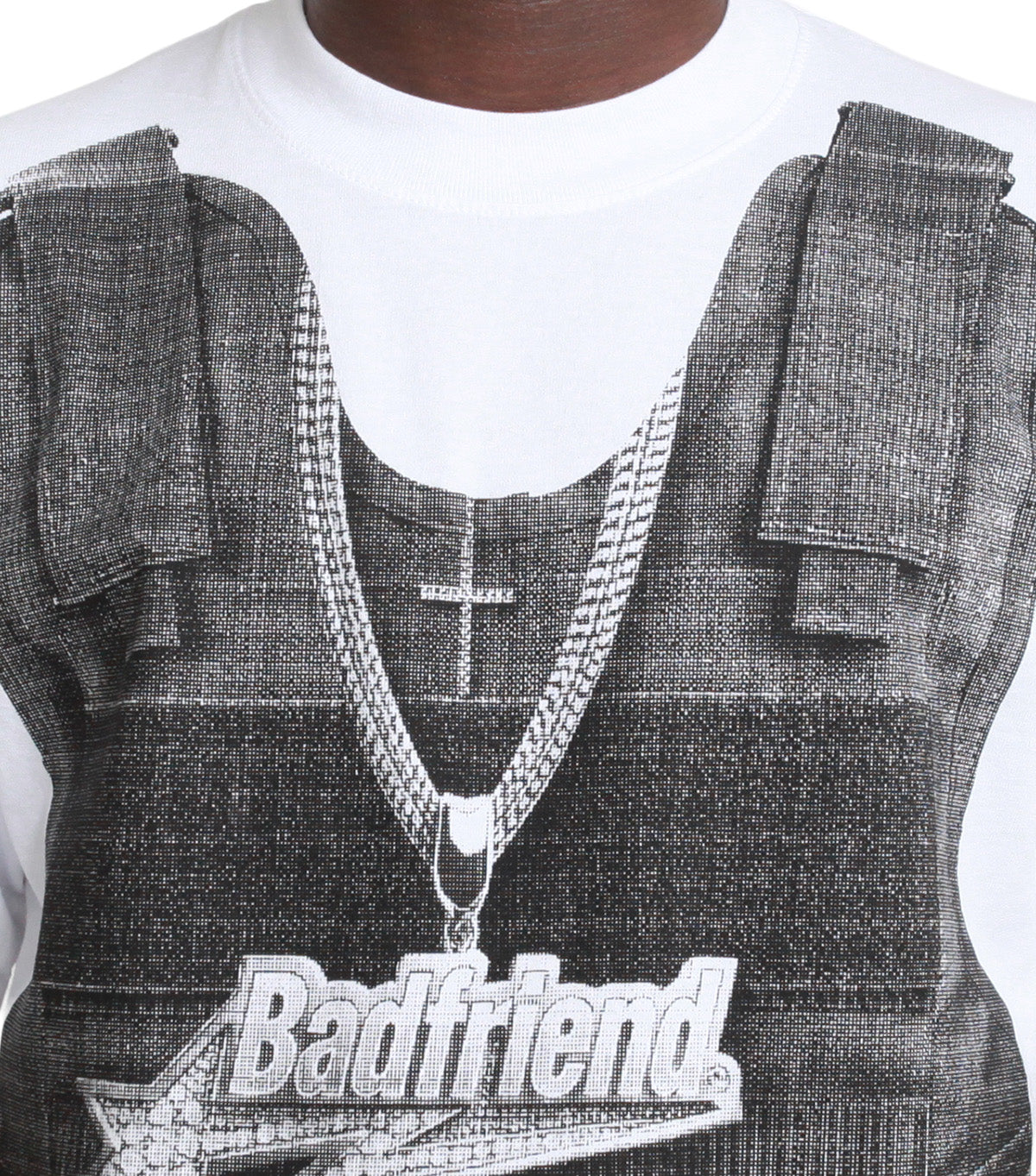 Badfriend Bulletproof Tee White