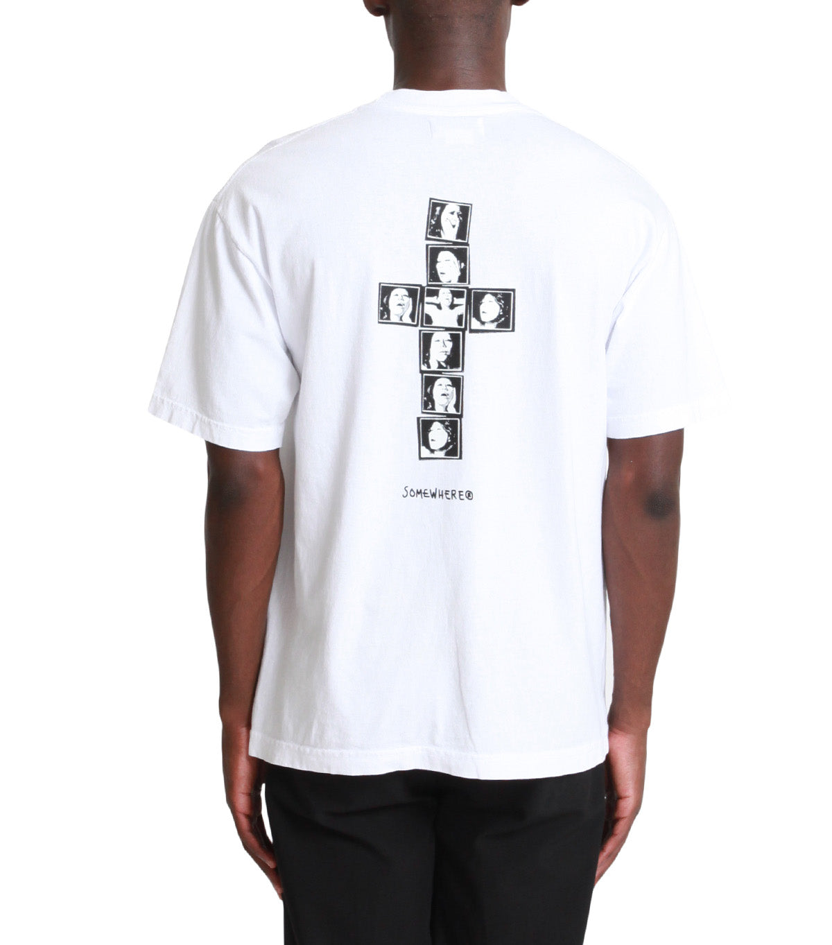 SOMEWHERE Savior T-Shirt White