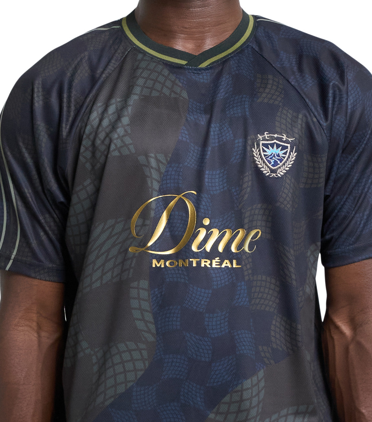 Dime Checkered Home Jersey Black