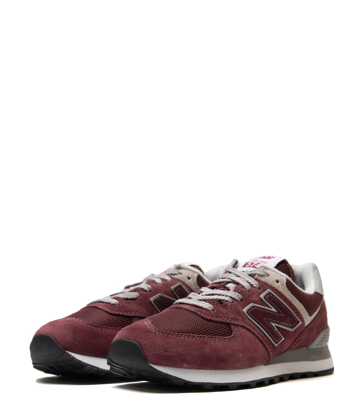 New Balance 574 Burgundy Grey