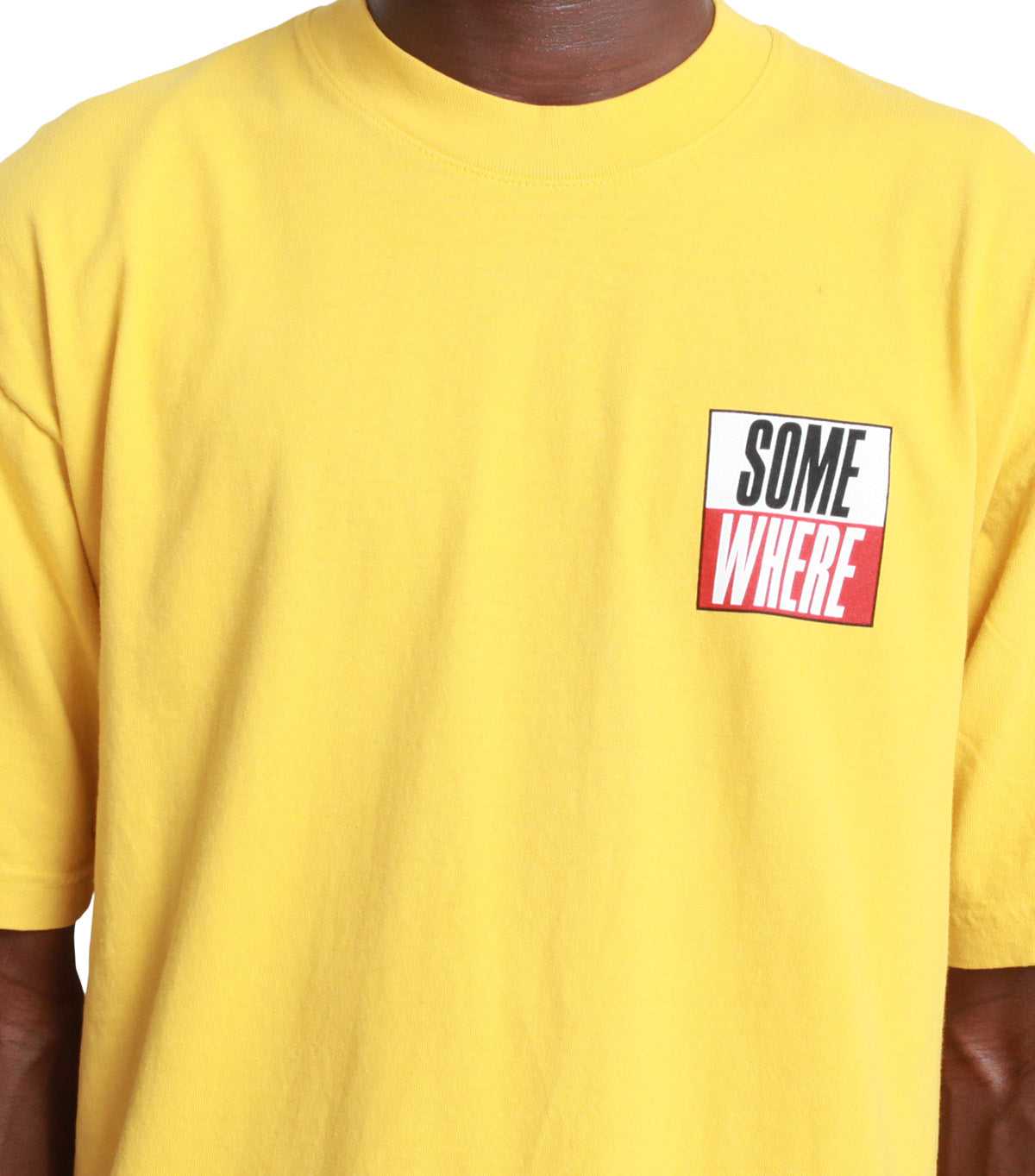 SOMEWHERE True Stories T-Shirt Yellow
