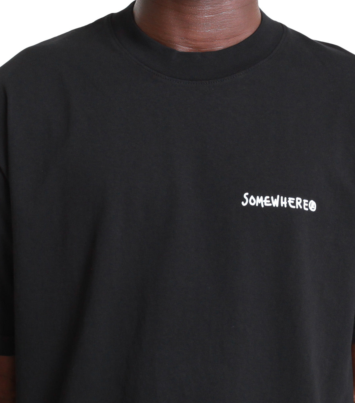 SOMEWHERE Savior T-Shirt Black