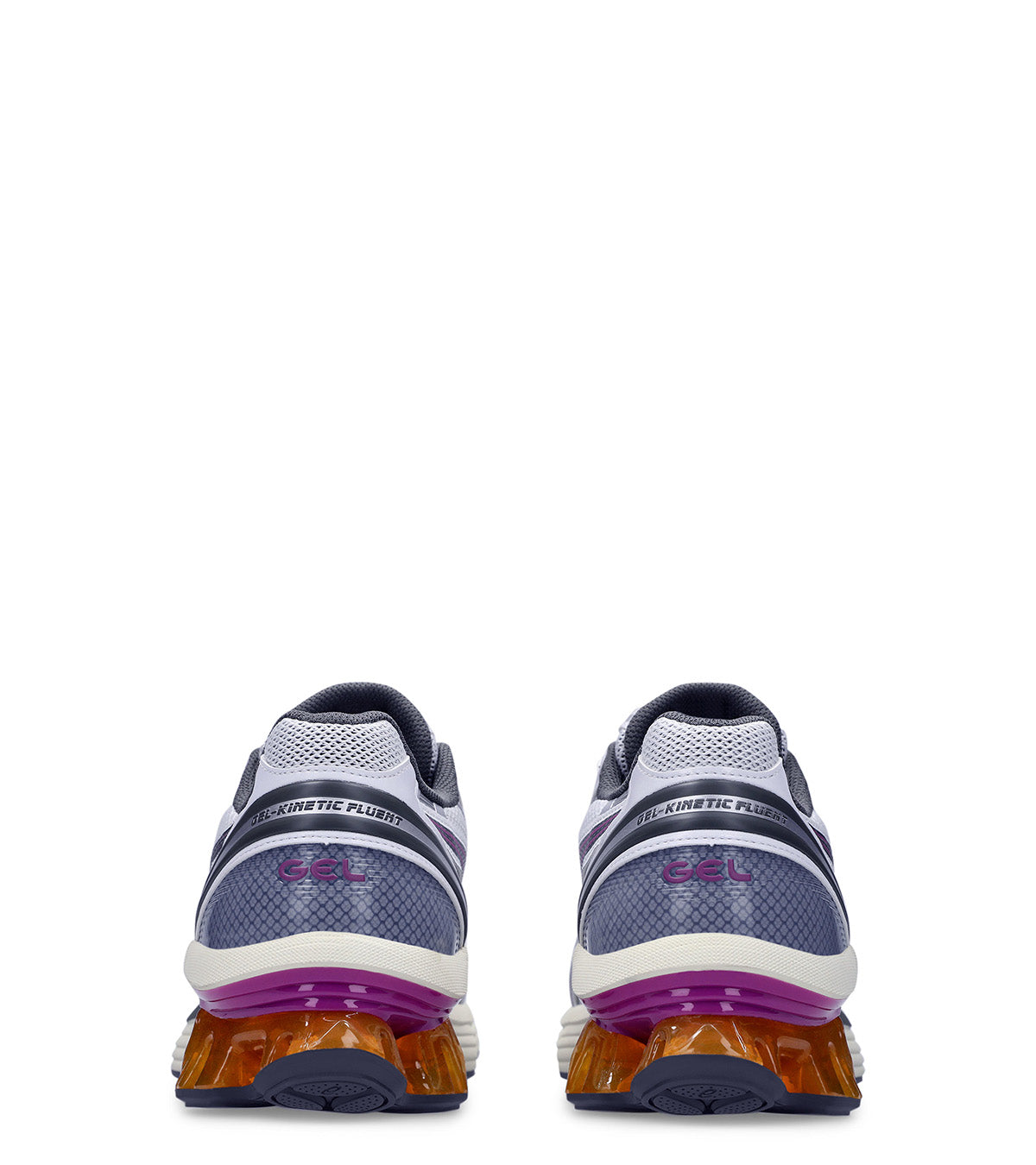 ASICS Gel-Kinetic Fluent White Truffle Grey