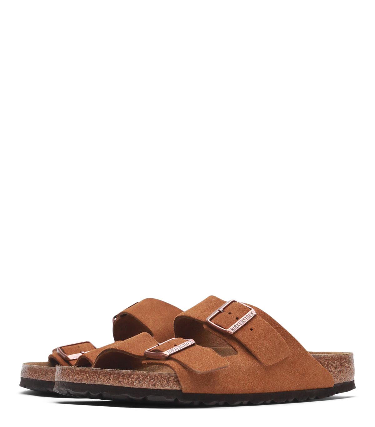 Birkenstock Arizona Soft Footbed Suede Mink | SOMEWHERE