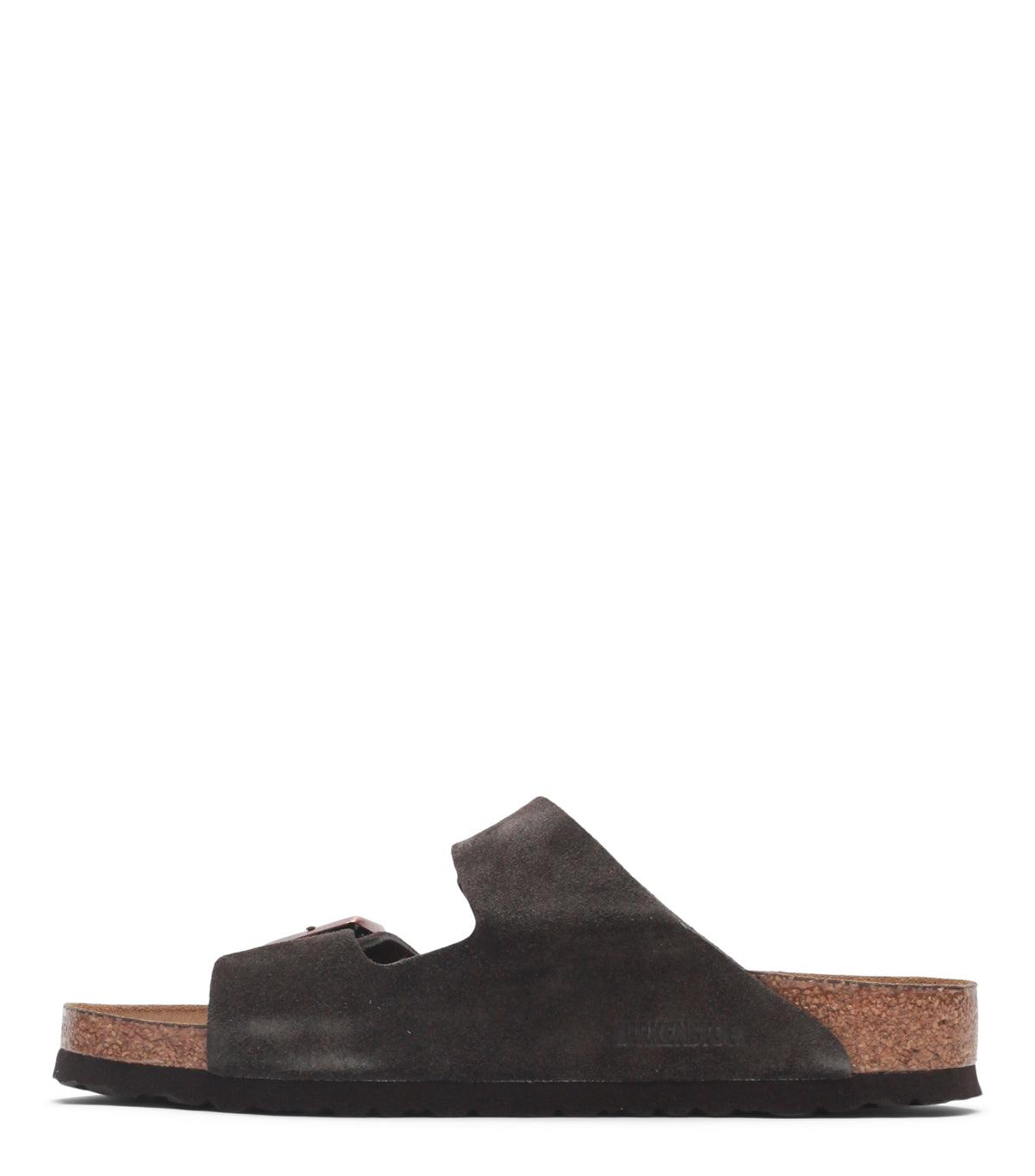 Birkenstock Arizona Soft Footbed Suede Mocha | SOMEWHERE