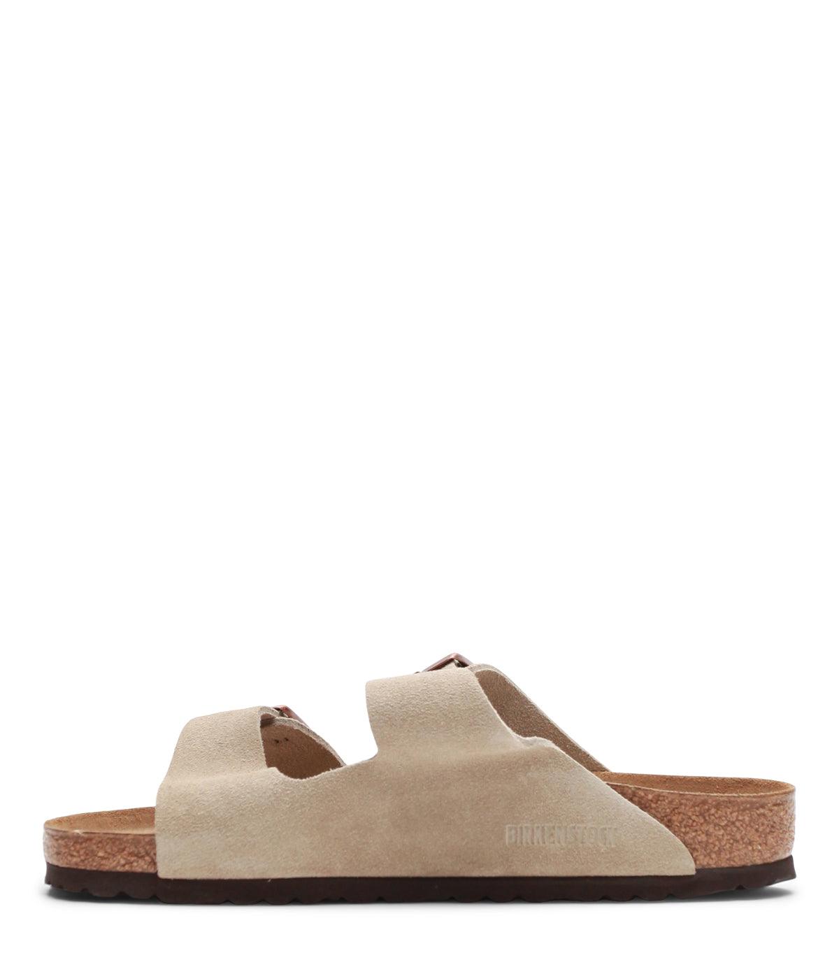 Birkenstock Arizona Suede Taupe | SOMEWHERE
