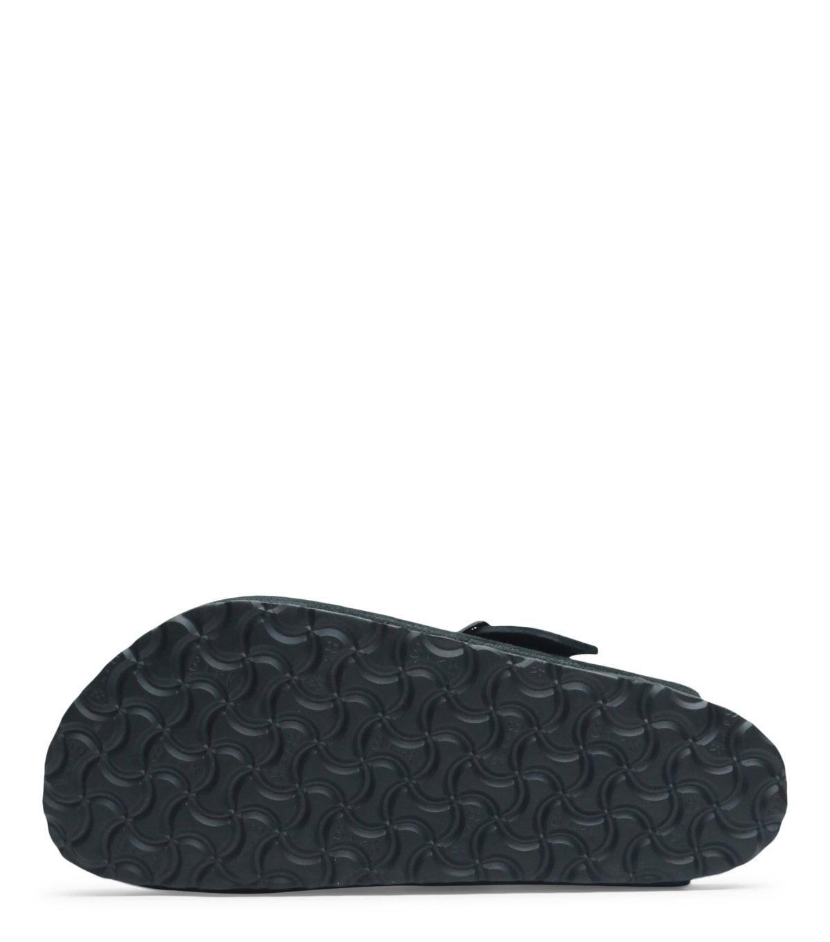 Birkenstock Boston Soft Footbed Suede Black | SOMEWHERE