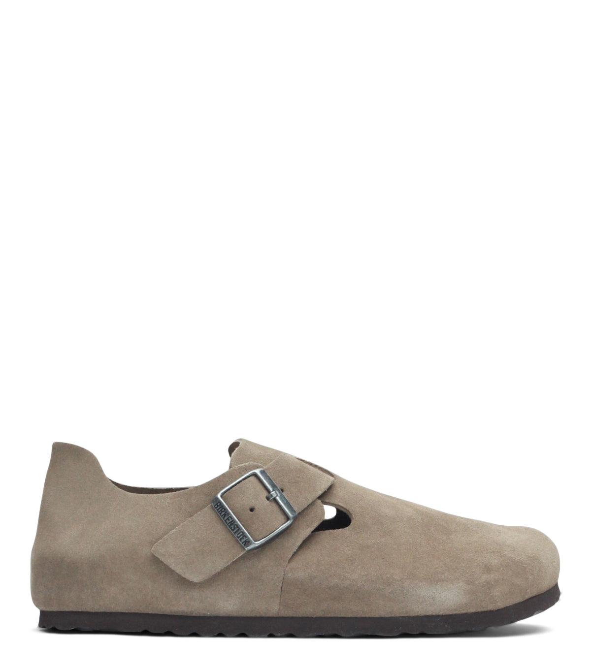 Birkenstock London Suede Taupe | SOMEWHERE