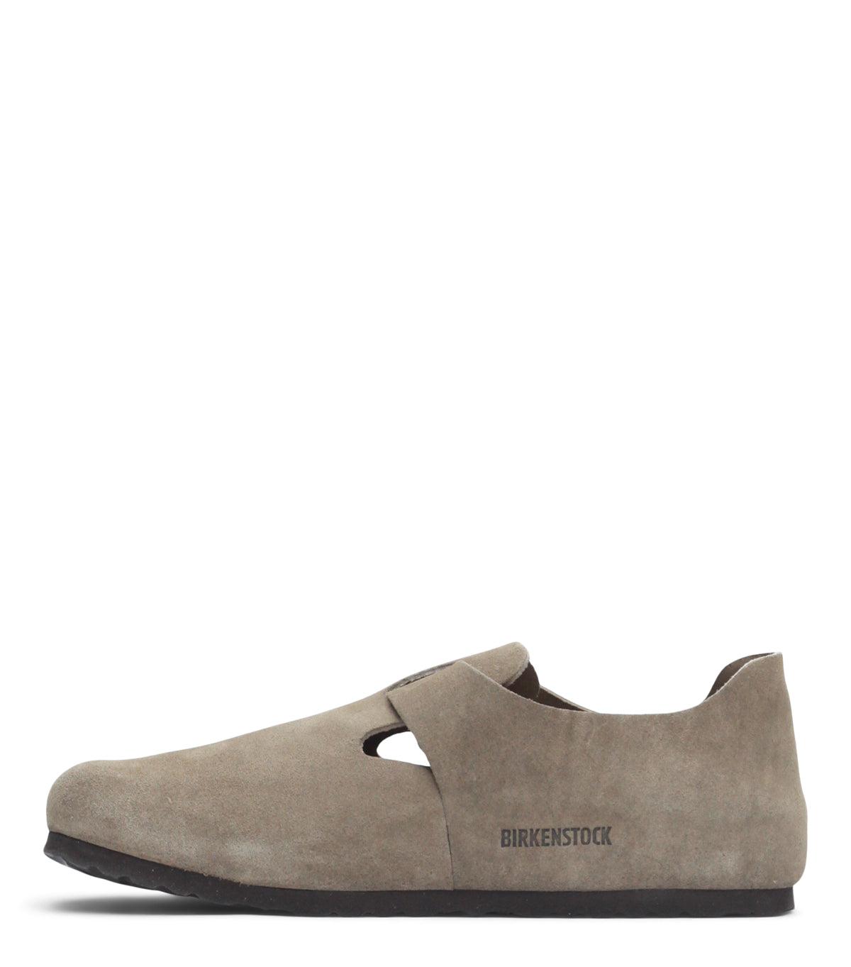 Birkenstock London Suede Taupe | SOMEWHERE