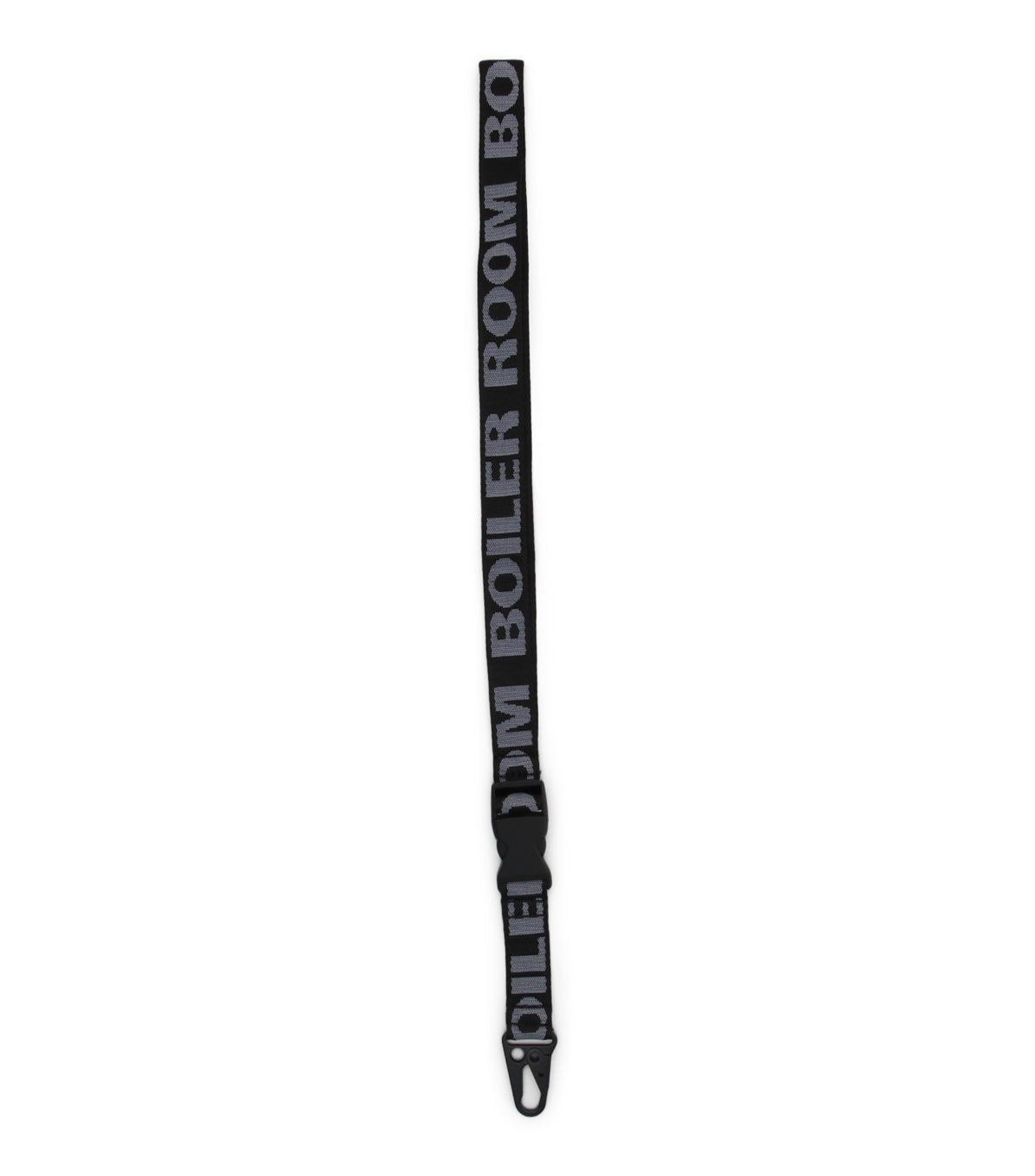 Boiler Room Core Lanyard Black | SOMEWHERE
