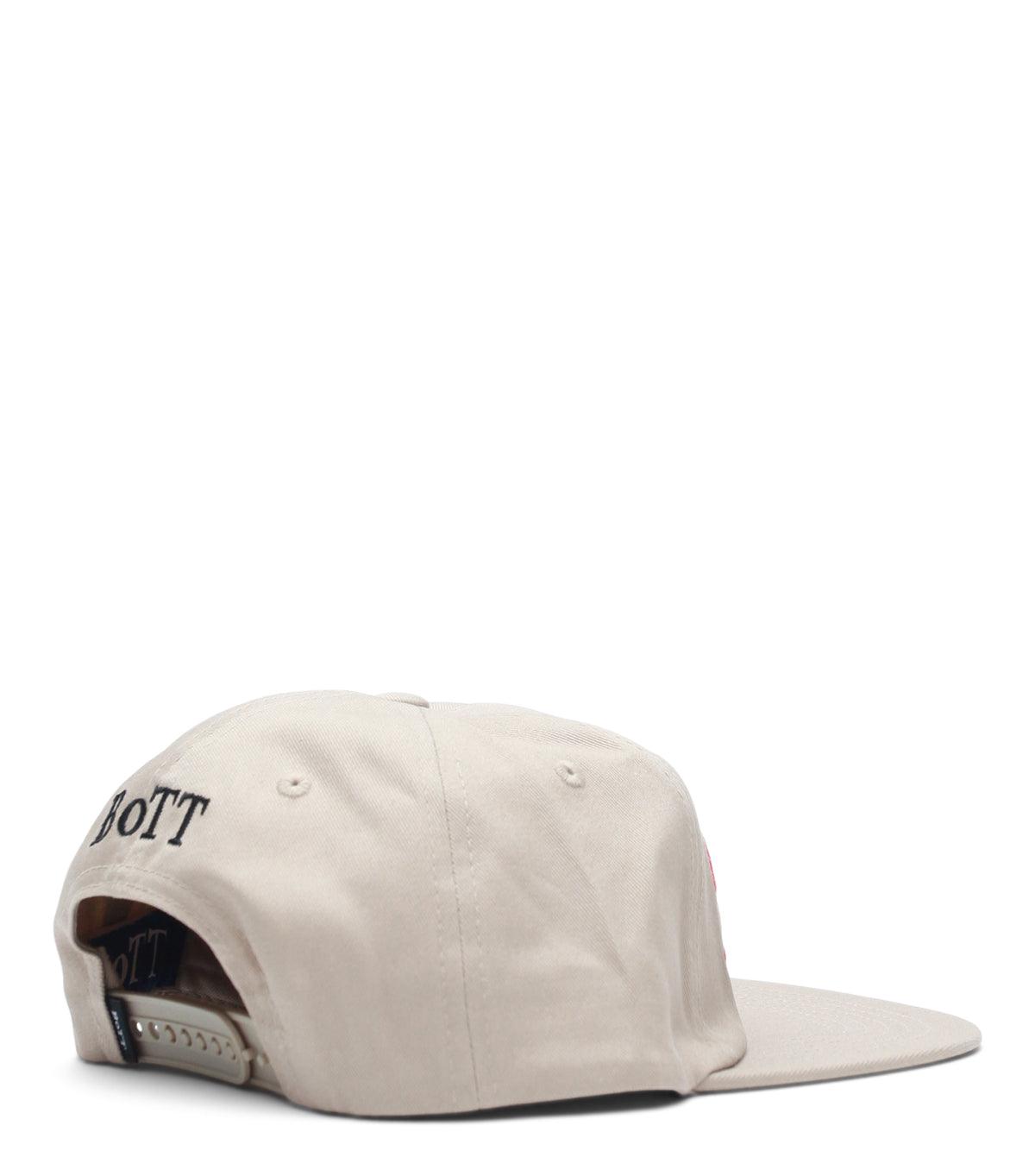 BoTT Script Logo 5 Panel Cap Beige | SOMEWHERE