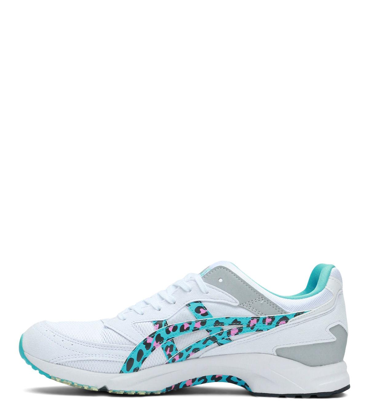 CdG SHIRT x Asics Tarther Leopard Blue | SOMEWHERE