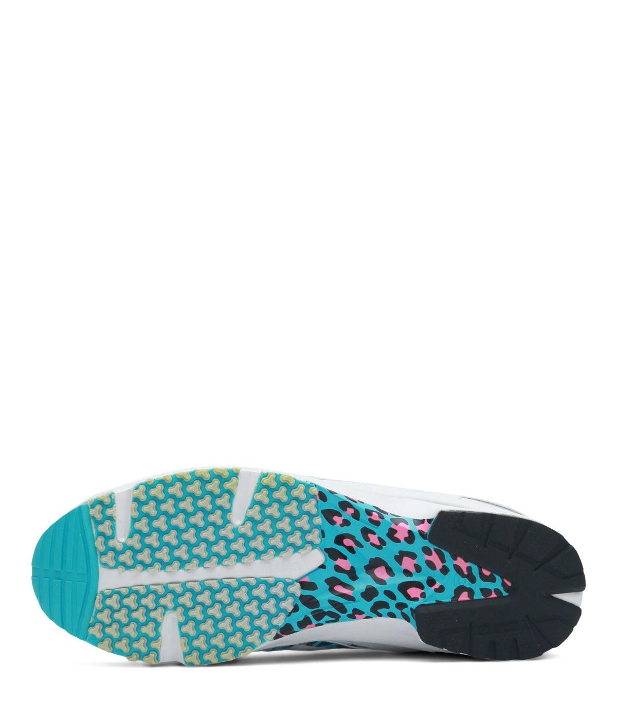 CdG SHIRT x Asics Tarther Leopard Blue | SOMEWHERE