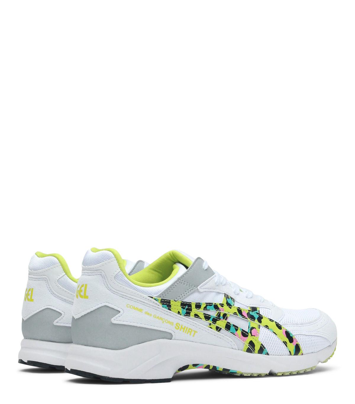 CdG SHIRT x Asics Tarther Leopard Lime | SOMEWHERE