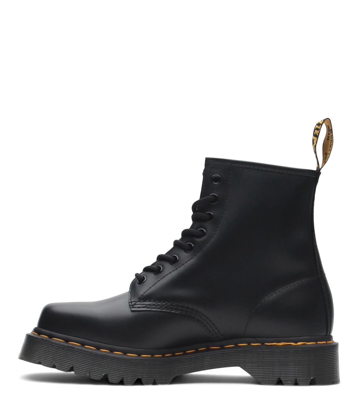 Dr. Martens 1460 Bex Squared Toe Leather Lace Up Smooth Boots Black | SOMEWHERE