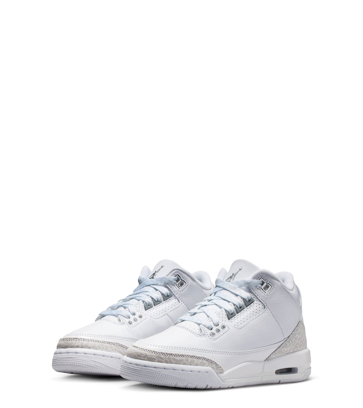 Jordan Air Jordan 3 Retro GS White Metallic Silver