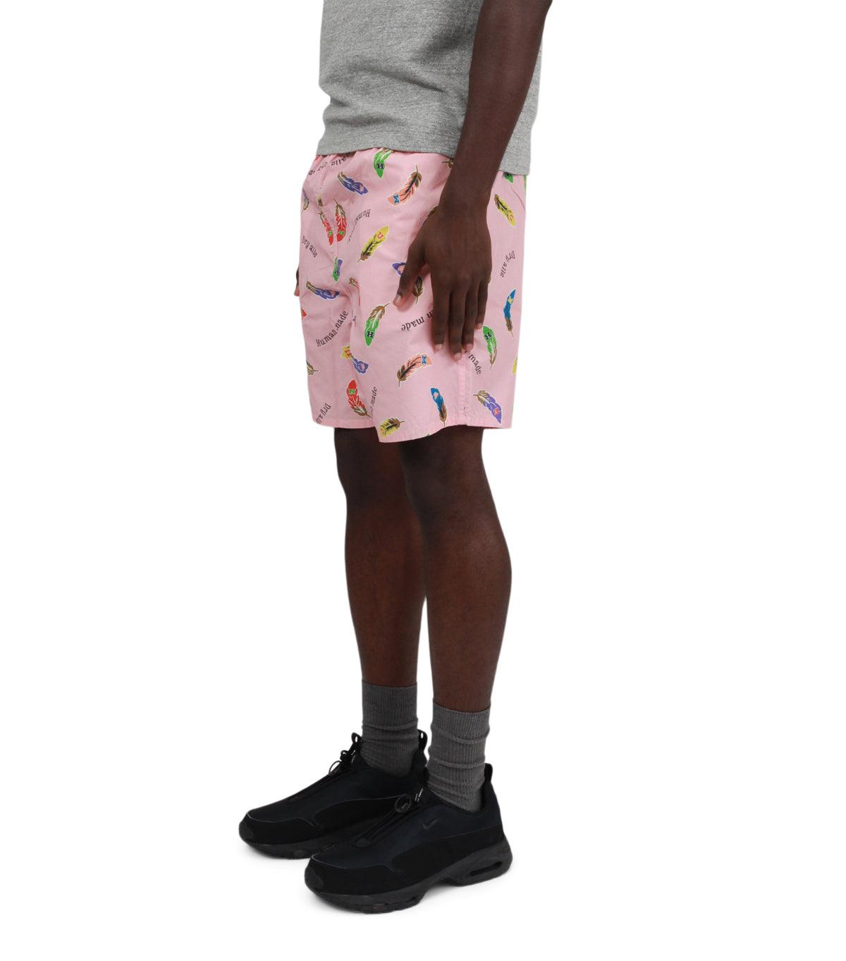 Human Made Feather Shorts Pink | SOMEWHERE
