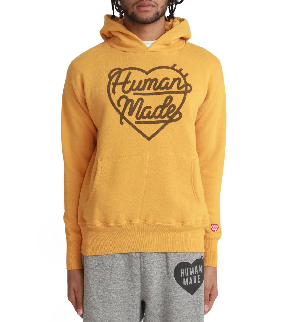 Human Made Heart Tsuriami Hoodie Yellow | SOMEWHERE