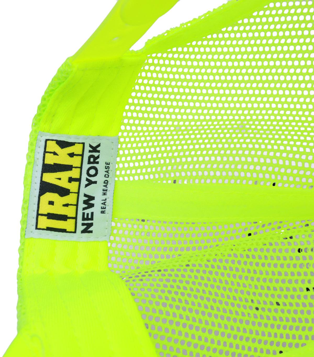 IRAK Neon Trucker Hat Yellow | SOMEWHERE