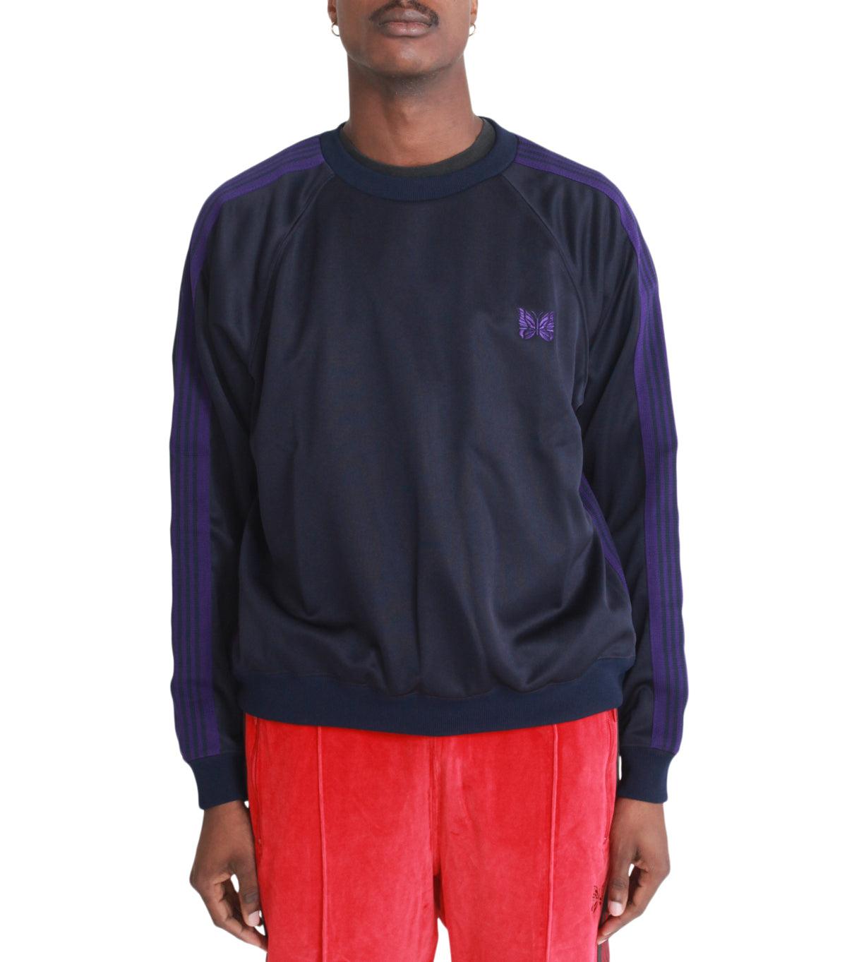 【日本製定番】【新品】ニードルスTrack Crew Neck Shirt ナノユニバース トップス