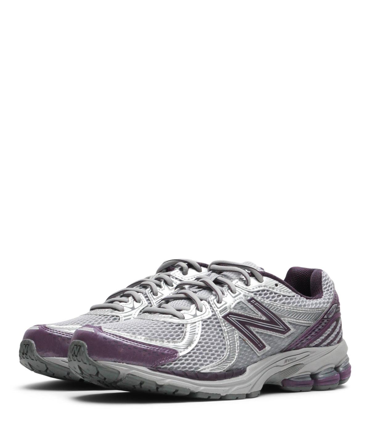 New Balance 860v2 Grey Purple | SOMEWHERE