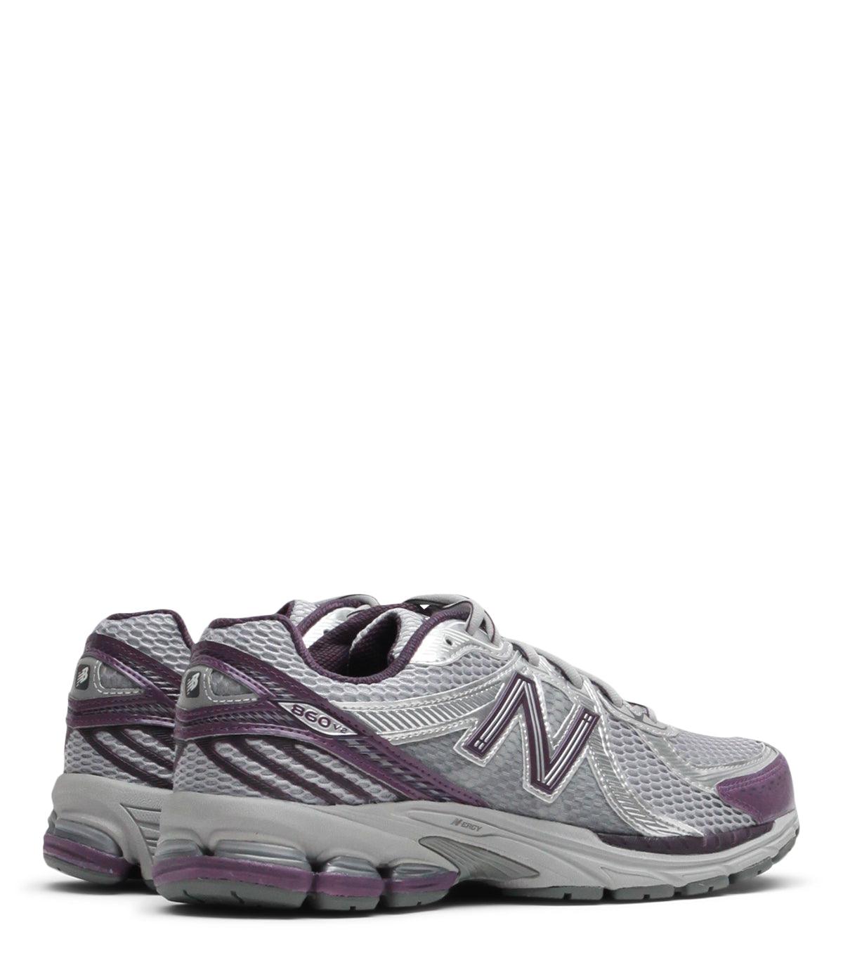 New Balance 860v2 Grey Purple | SOMEWHERE