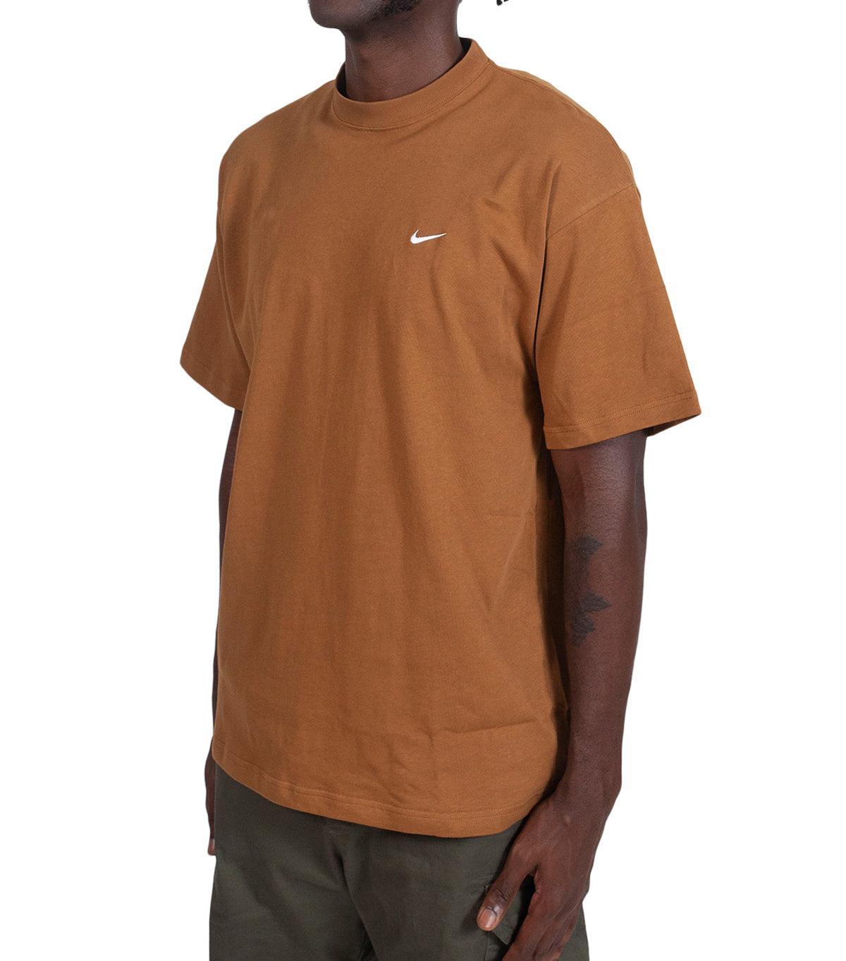 Nike Sportswear Solo Swoosh T-Shirt Brown | SOMEWHERE