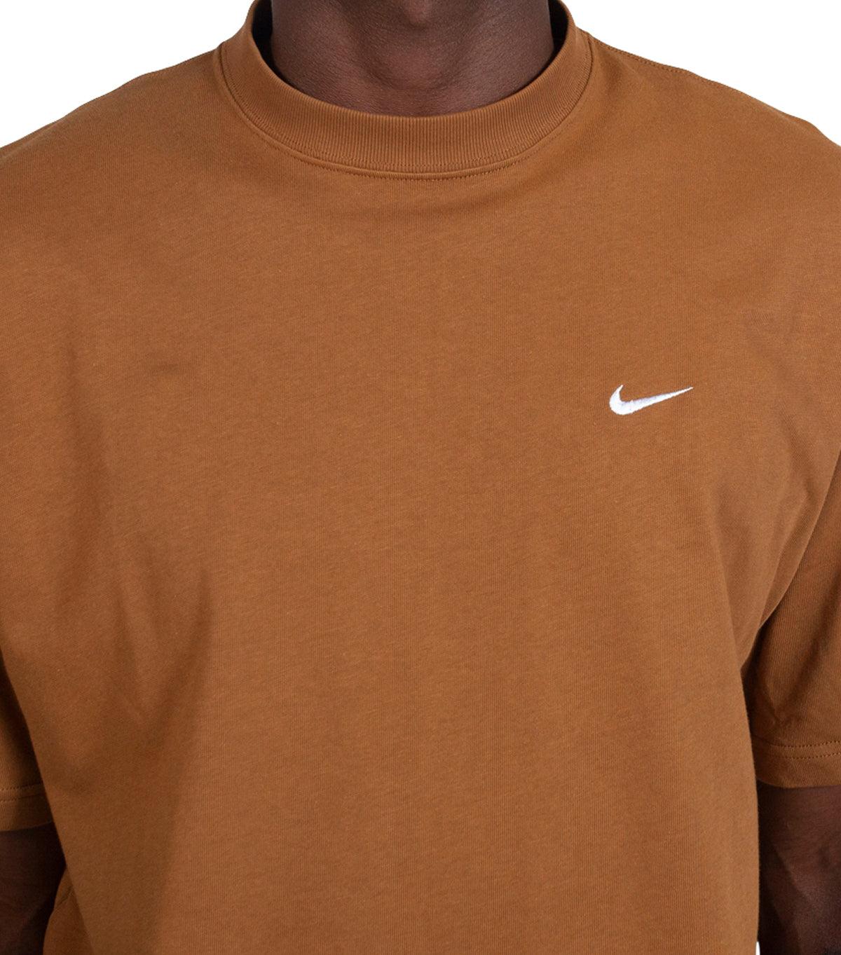Nike Sportswear Solo Swoosh T-Shirt Brown | SOMEWHERE