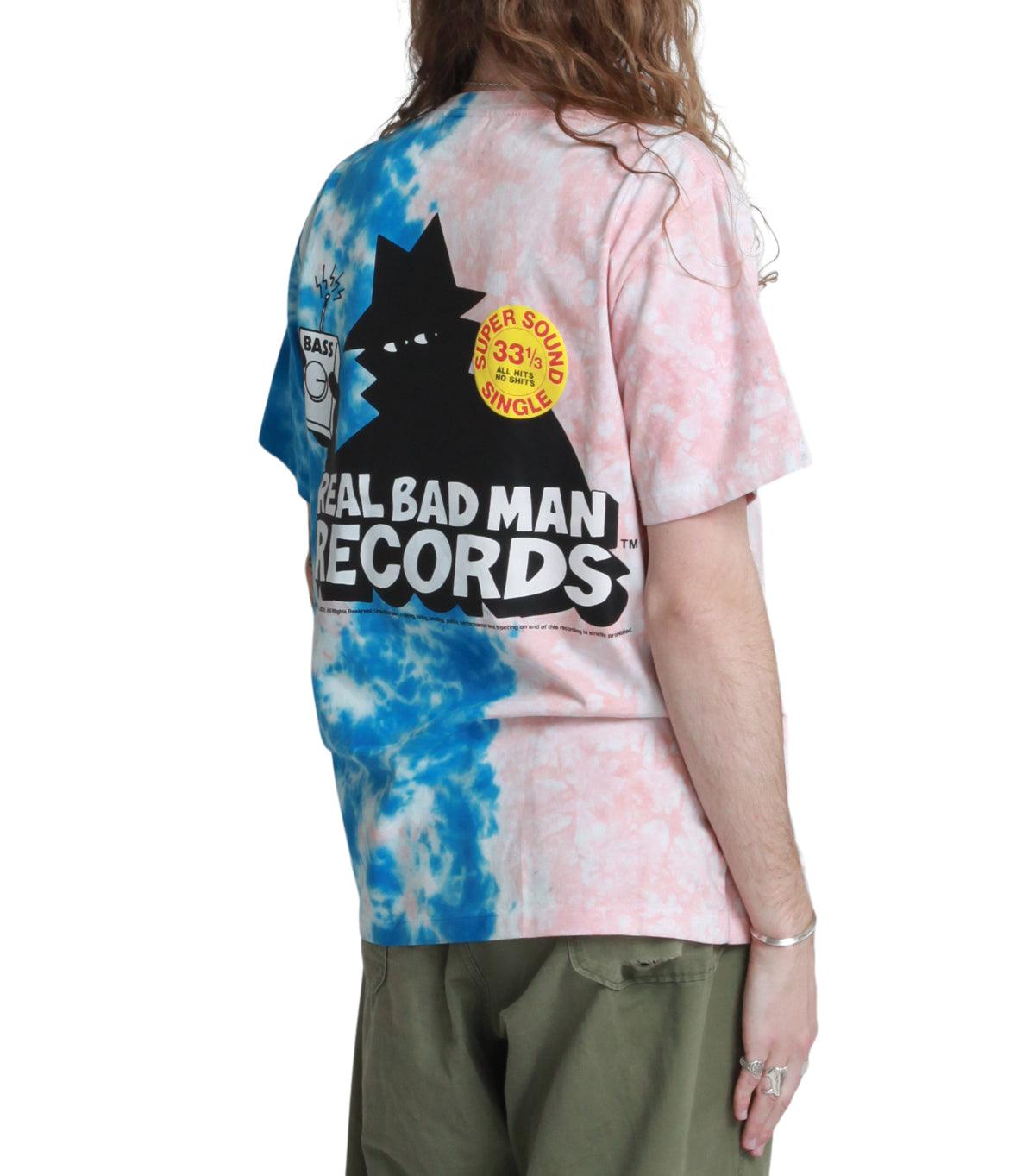 Real Bad Man RBM Records Tee Pink | SOMEWHERE