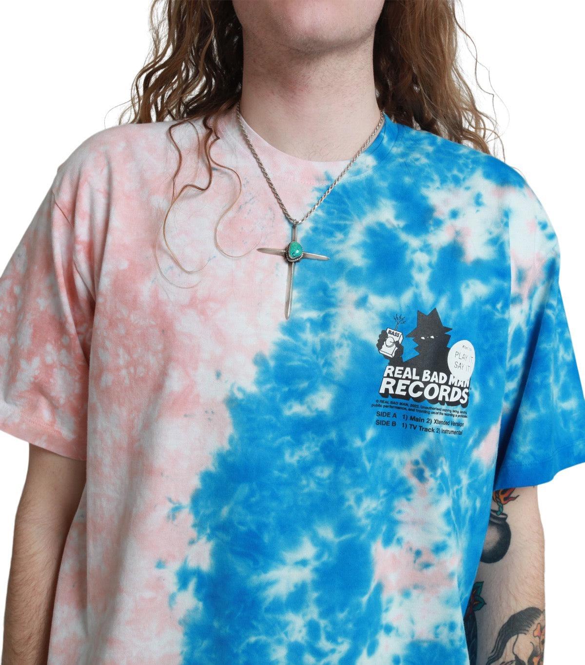 Real Bad Man RBM Records Tee Pink | SOMEWHERE