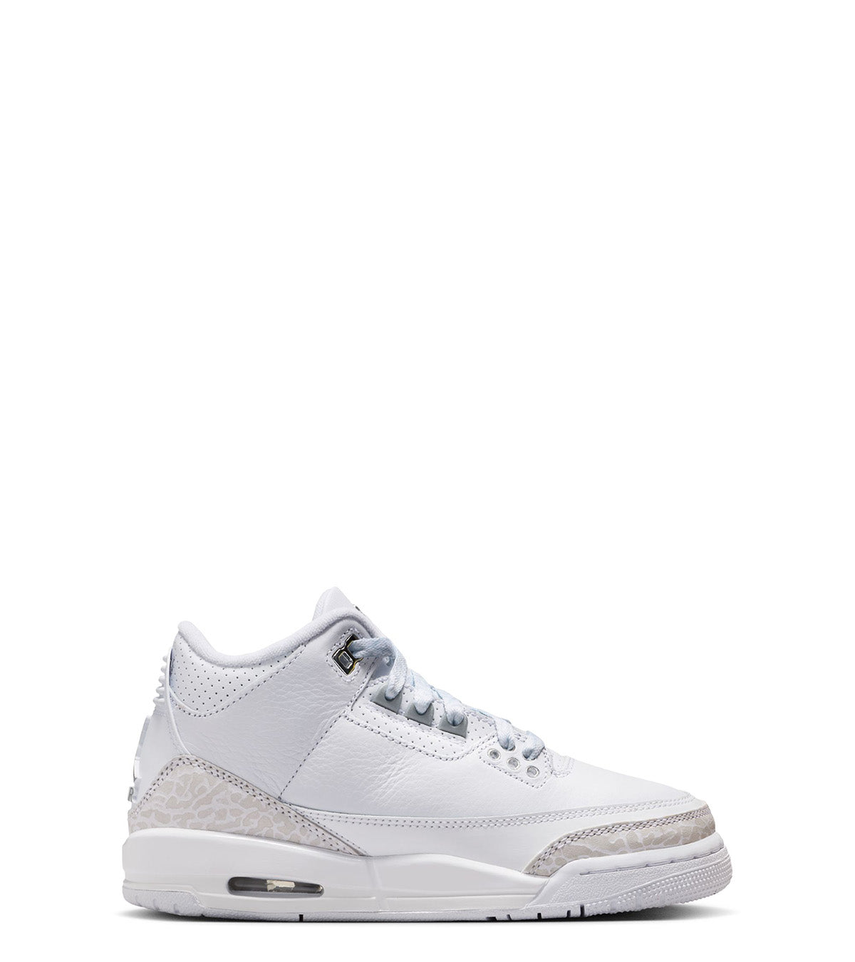 Jordan Air Jordan 3 Retro GS White Metallic Silver