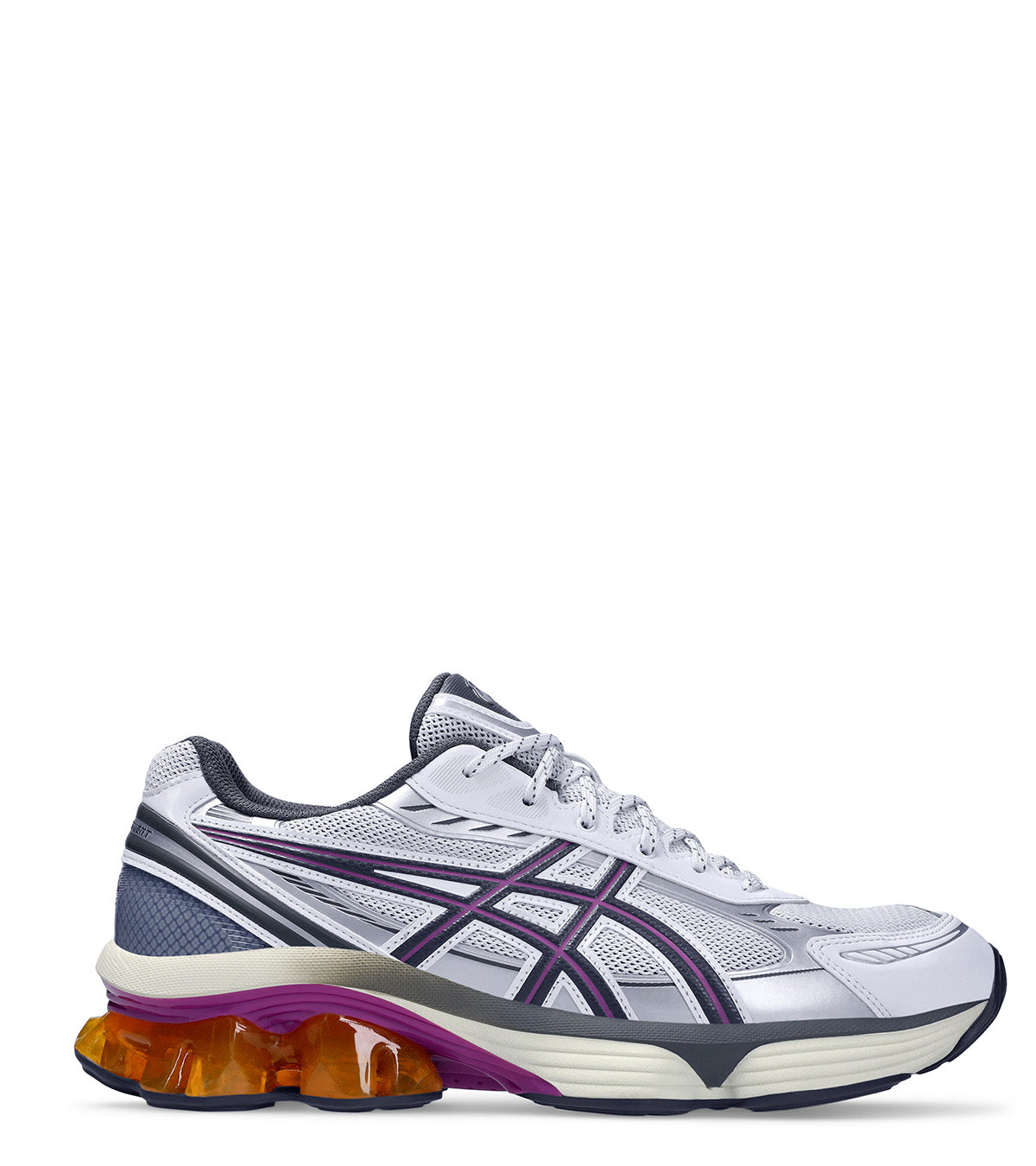 ASICS Gel-Kinetic Fluent White Truffle Grey