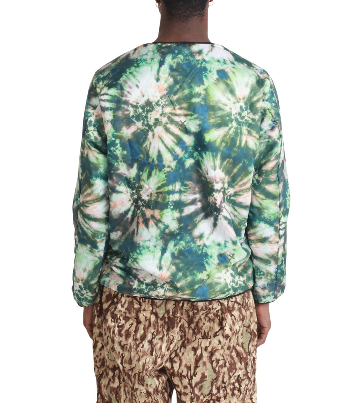 South2 West8 Filling Crew Neck Shirt Green | SOMEWHERE